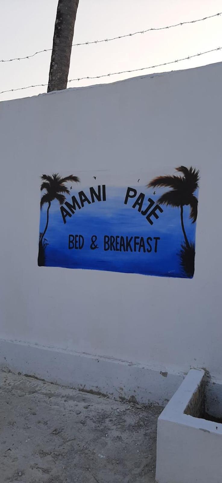 Amani Hotel Paje Ngoại thất bức ảnh